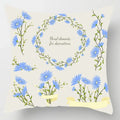 Axyaa Red Roses Square Large Pillow Cases High Quality Thick Covers