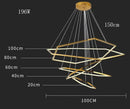 Axyaa Modern Pendant Light LED Chandelier for Indoor Dining Room Lighting