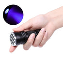Axya 21 LED UV Flashlight for Pet Urine Scorpion Detection