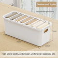 Axyaa Clothing Organizer Box with Grids for Wardrobe, Jeans, Trousers, Pants, Sweaters