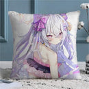 Axyaa Blue Archive Throw Cushion Cover - Sofa Decor Pillow Case