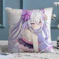 Axyaa Blue Archive Throw Pillow Cover - Soft Sofa Decor Case