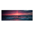 Axyaa Beach Sunset Canvas Wall Art for Aesthetic Living Room Decor