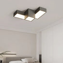 Axyaa Square LED Ceiling Light Modern Minimalist Geometry Creative Home Decor Lighting