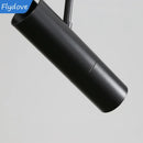Axyaa Adjustable LED Black Chandelier Pendant Light for Bedroom, Study, Bar or Coffee Area