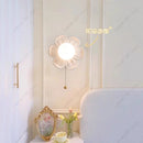 Axyaa Floral Petal Wall/Ceiling Light - Pastoral Decorative Lighting