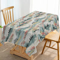 Axyaa Mountain Breeze Tablecloth: Elegant, Waterproof, & Stain Resistant Home Decor