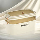 Axyaa Cosmetics and Jewelry Organizer Box - Spacious and Portable Makeup Storage