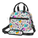 Axyaa Retro Insulated Lunch Bag | Waterproof Thermal Bento Box for Work & School