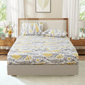 Axyaa Fashion Print Mattress Protector Set for All Seasons