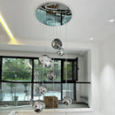 Axyaa Geometric LED Lava Pendant Light for Living Room, Bedroom, Bar