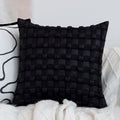 Nordic Quilted Cushion Cover 45x45cm for Indoor Living Room Sofa by Axyaa