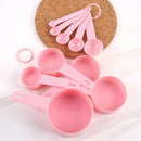 Axyaa Kitchen Measuring Spoon Cup Set Portable Plastic Scoop Coffee Sugar Gadgets