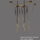 Axyaa Long Art Decor Pendant Lights – Modern Luxury Hanging Lamp