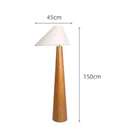 Wabi Sabi Wood Grain Floor Lamp by Axyaa - LED Standing Lamp