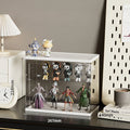 Axyaa Acrylic Bubble Display Rack Lego Storage Box Large Capacity Transparent Cabinet.