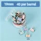 Axyaa Colorful Metal Binder Clips Strong Office School Stationery Learning Supplies