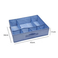 Axyaa Foldable Drawers Organizer Storage Box for Clothing Organization Cabinet
