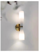 Axyaa Copper Wall Lamp for Living Room, Hallway, Bedroom - Minimalist Light Luxury