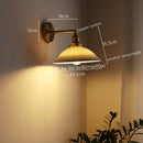 Axyaa Ceramic Copper LED Wall Lamp Nordic Modern Wandlamp Applique Da Parete