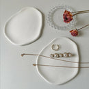 Axya Ceramic Jewelry Display Shelf Tray: Elegant Home Decor & Photography Prop