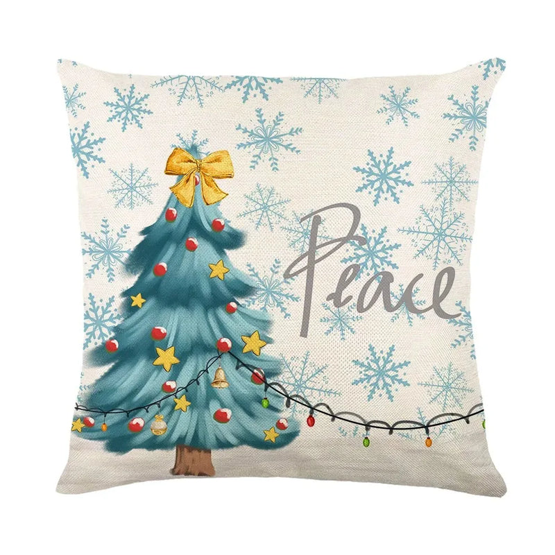 Axyaa Nutcracker Dwarf Print Pillowcase Set: Festive Christmas Room Decor & Gift