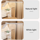 Axyaa Double-headed Clip Table Lamp: Touch Control Dimmable Light for Reading, Bedroom, Study