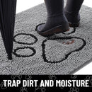 Axyaa Chenille Entrance Mat Absorbent Non-Slip Washable Mud Mat