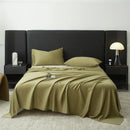 Axyaa 800TC Tencel Eucalypt Queen Sheet Set, Cool Silky Bedding with Pillowcase