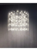Axyaa Firefly Pendant: Modern Circular Design for Living, Dining, or Bedroom