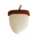 Axyaa Cozy Pumpkin Pine Cone Throw Pillow - Caramel Cream