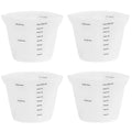 Axyaa Silicone Measuring Jug 500ml Mixing Cup Kitchen Baking Tool