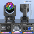 Axyaa 7x25W RGBW LED Moving Head Light for Stage, DJ, Concert, Party
