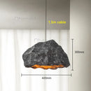 Axyaa Irregular Resin LED Chandelier for Modern Home Decor