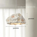 Axyaa Stone-Shaped LED Pendant Light for Living Dining Room Bedroom