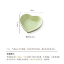 Axyaa Love Heart Ceramic Plate Breakfast Bowl Set Kitchenware