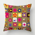 Axyaa Geometric Animal Pattern Cushion Cover for Sofa, Chair, Children's Room
