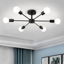 Axyaa LED Black Milk Edison Chandeliers - Modern Nordic Minimalist Indoor Lighting