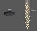 Axyaa Nordic Pendant Lamp for Dining Room - Indoor Lighting Chandelier for Living Room