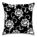 Axyaa Geometric Flower Cushion Cover - Home & Office Sofa Decor - 45X45CM