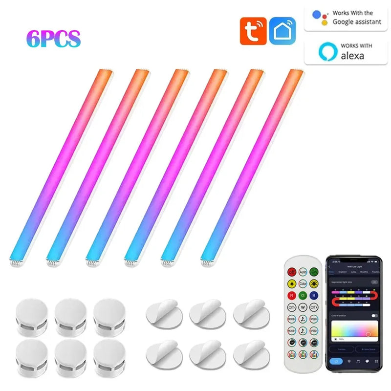 Axyaa Smart RGB LED Wall Light for Atmosphere, Music, Party, Bedroom, Game Room