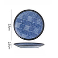 Axyaa Retro Ceramic Steak & Sushi Plate for Molecular Cuisine Tableware