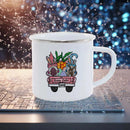 Easter Rabbit Car Enamel Mug Set by Axyaa