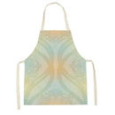 Axyaa Red Flower Kitchen Apron for Adults and Kids