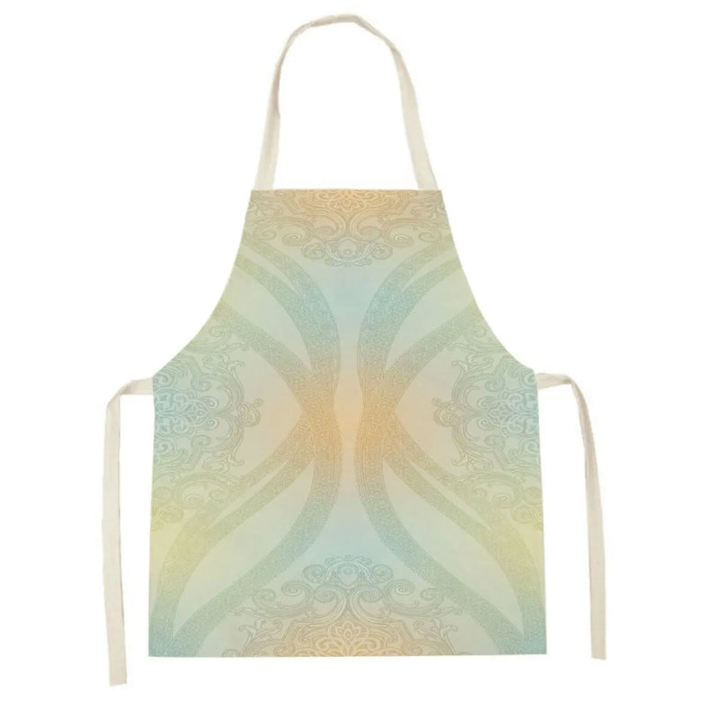Axyaa Red Flower Kitchen Apron for Adults and Kids