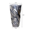 Axyaa Crystal Glass Hydroponic Vase for Art Flower Arrangement and Decor