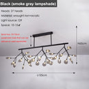 Axyaa Nordic Firefly Chandelier Black Gold Ceiling Lighting for Home, Dining, Stores