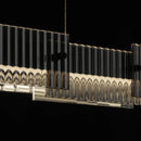Axyaa Minimalist Long Strip Pendant Light for Full Spectrum Bar Lighting