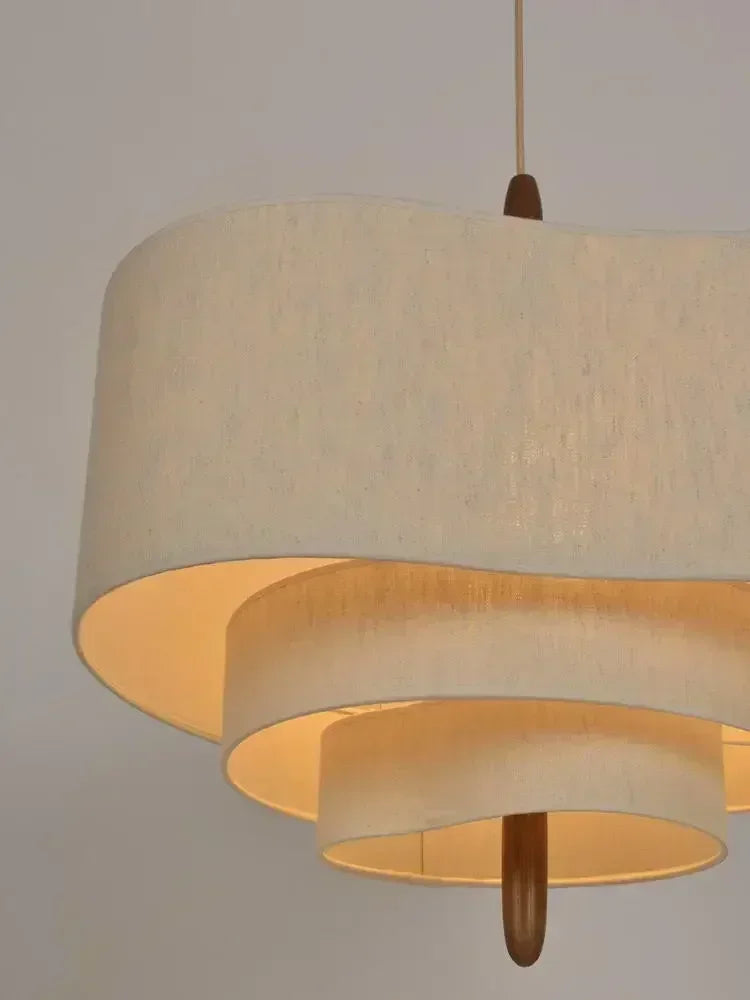 Axyaa Wabi Sabi Cloth Ceiling Chandelier | Kitchen Island Pendant Lights for Home Decor