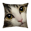 Axyaa Black Cat Cartoon Decorative Cushion Cover